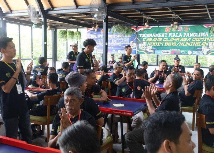 Turnamen Domino Piala Panglima TNI Digelar di Kuningan, Bidik Rekor MURI
