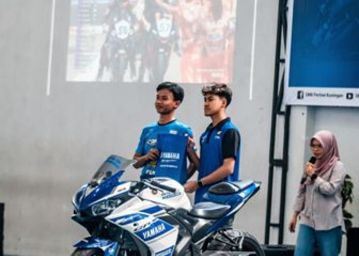 Coaching Clinic Aldi Satya Mahendra di SMK Pertiwi Kuningan, Wujudkan Mimpi Jadi Juara Pakai Yamaha R25