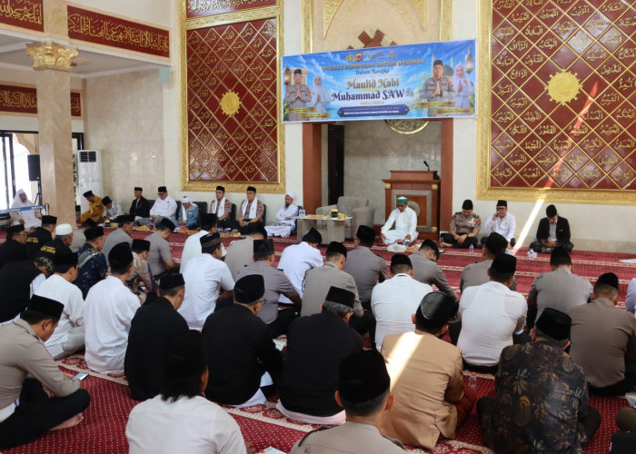 Maulid Nabi, Kapolres Kuningan Ajak Polisi Teladani Akhlak Rasulullah