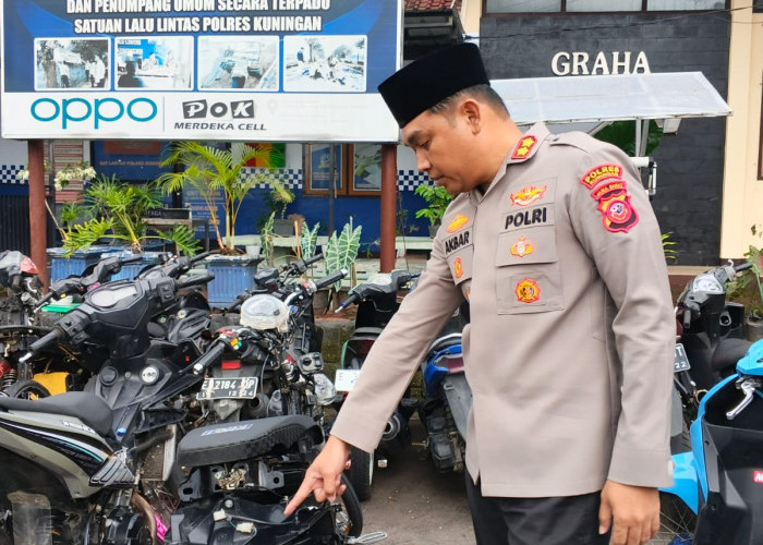 Scoopy Berpelat Thailand Diciduk Polisi di Jalan Protokol Kuningan