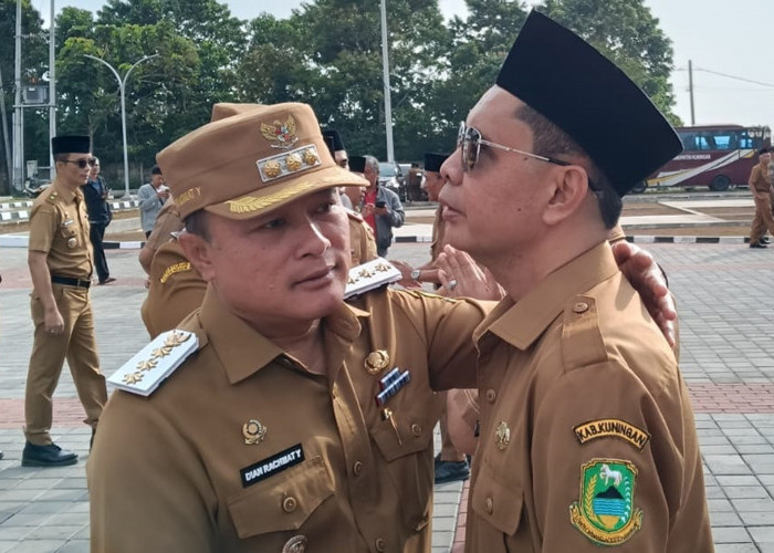 Dipercaya Bupati Kuningan, Elon Carlan Resmi Pimpin Diskopdagperin  sebagai Plt