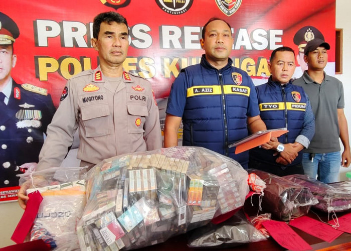 Gasak Ratusan Bungkus Rokok, Komplotan Pencuri Toko di Cilimus Dibekuk Polisi
