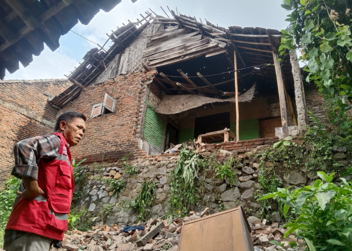Banjir di Desa Susukan, 28 Rumah Alami Kerusakan, PMI Kuningan Siapkan Bantuan Logistik