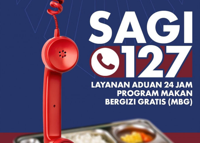 SAGI 127, Nomor Aduan Program MBG 24 Jam Non Stop