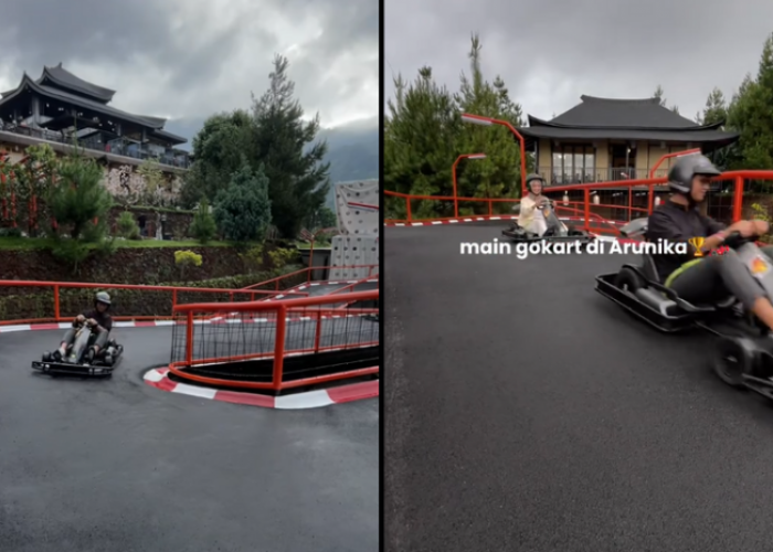 Wisata Ikonik Kabupaten Kuningan Buka Wahana Baru! Gokart Arunika Garden Kuningan, Cek Harga Tiketnya!