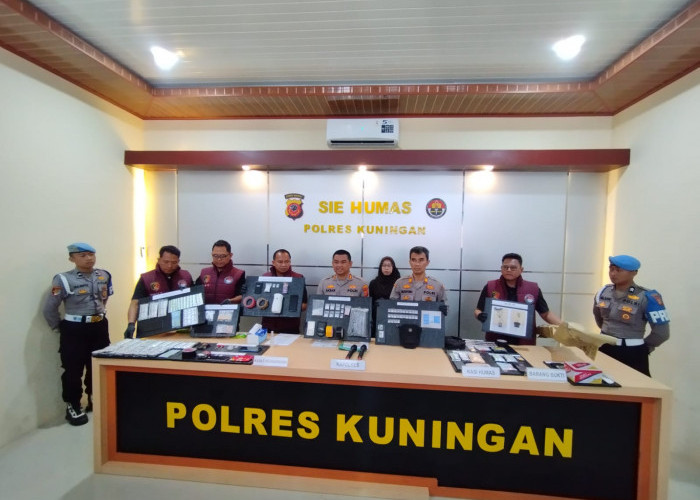 Polres Kuningan Bongkar 11 Kasus Narkoba, 5 Residivis dari 12 Tersangka Ditahan