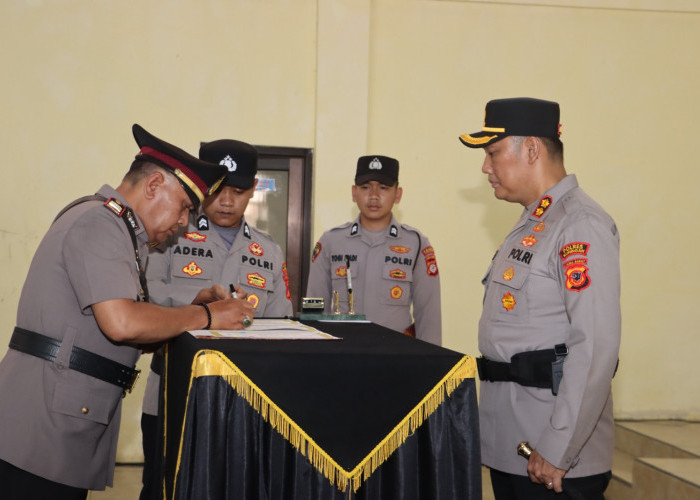 Perwira Polres Kuningan Berganti, Ini Daftarnya