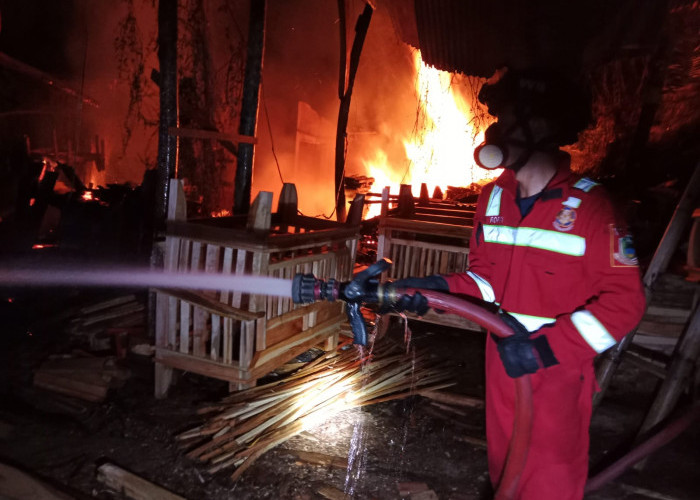 Akibat Kebakaran, Pemilik Pabrik Pengolahan Kayu Rugi Ratusan Juta