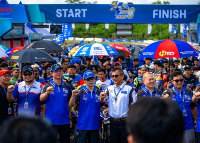 Pacu Adrenalin di Yamaha Cup Race, Tasikmalaya Bergemuruh Ribuan Penonton Terpukau