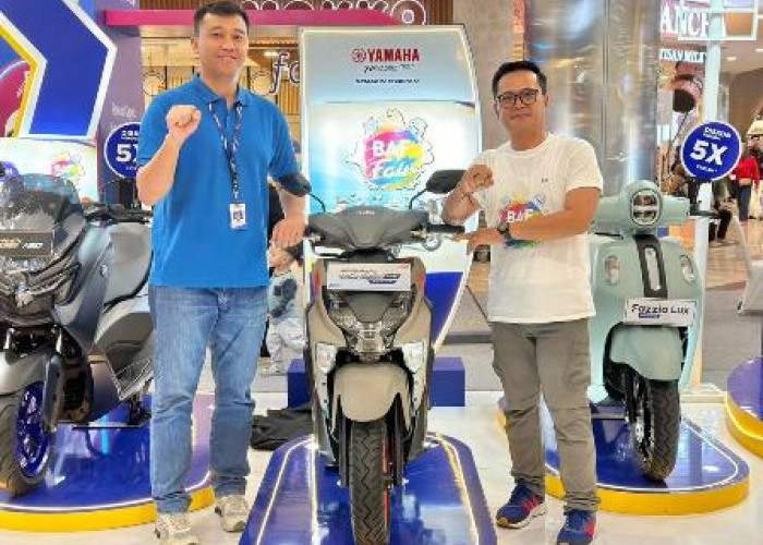 Yamaha Jabar Meriahkan BAF Fair Bandung 2026, Hadirkan Warna Baru Gear Ultima dan Grand Filano Modifikalcer