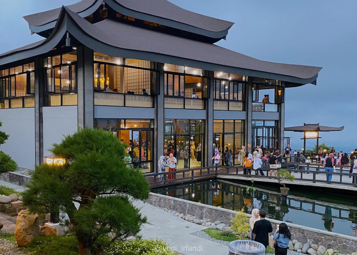 Joglo Arunika, Spot Baru di Arunika Eatery Jadi Wisata Viral di Kuningan, Bikin Vibes Ala Jepang Makin Kental 