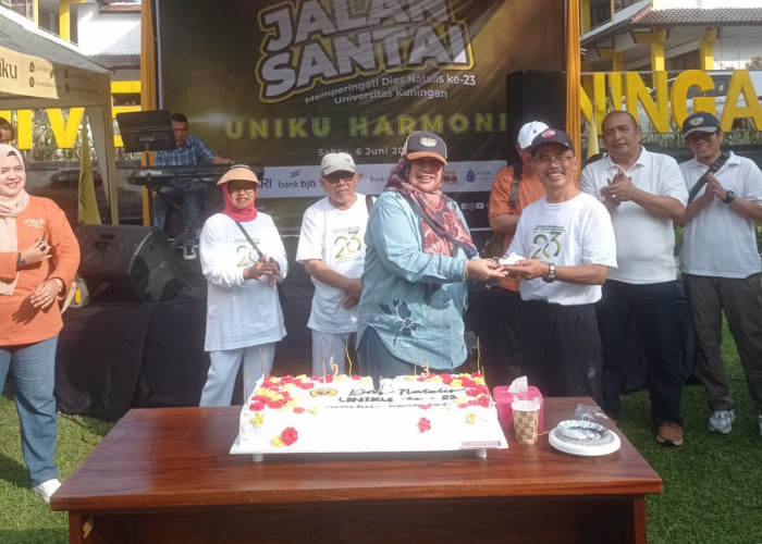Harmoni Cinta Warnai Dies Natalis ke-23 UNIKU, Dari Ziarah hingga Jalan Santai