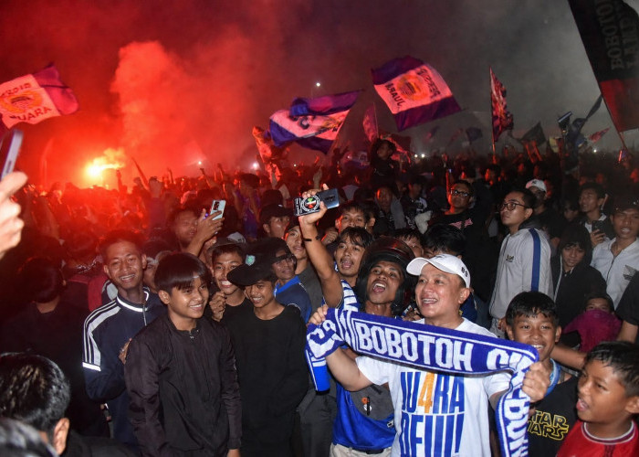 Nobar Persib vs Persijap di Kuningan, Bupati Dian  Yakin Persib Menang 2-0 dan Juara Liga