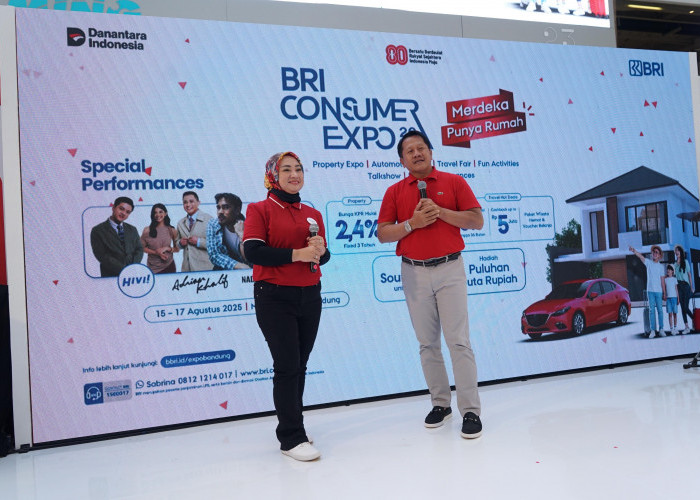 BRI Gelar Consumer Expo 2025 di Bandung, Hadirkan Suku Bunga KPR Ringan Mulai 2,40 Persen