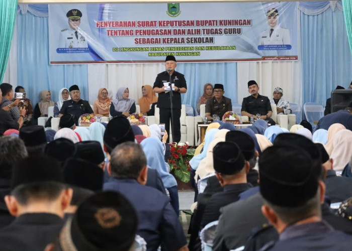 Daftar Nama Kepala Sekolah yang Baru Dikukuhkan Bupati Kuningan