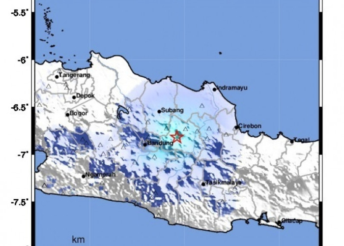 Gempa Susulan di Sumedang, Dirasakan sampai Cirebon, Garut dan Subang