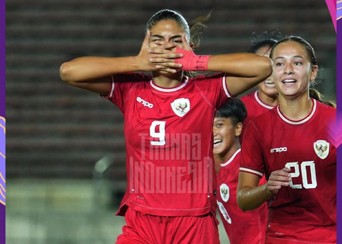 Gol Claudia Scheunemann Antar Timnas Indonesia Putri ke Semifinal Piala AFF  2024