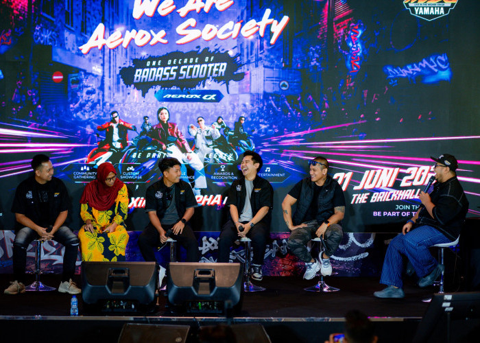 Rayakan 1 Dekade AEROX Mengaspal di Indonesia, Ribuan Anak Muda Tumpah Ruah di Event We Are AEROX Society