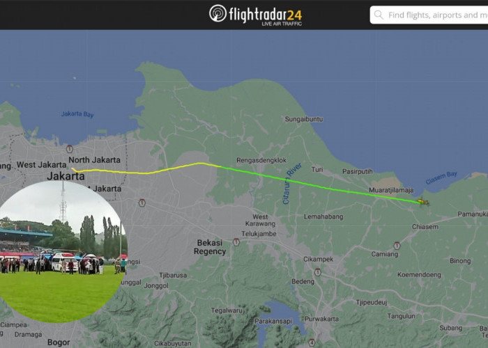 Melihat Penerbangan Acep Purnama ke RSPAD Gatot Subroto Jakarta, Dilepas dengan Alfatihah