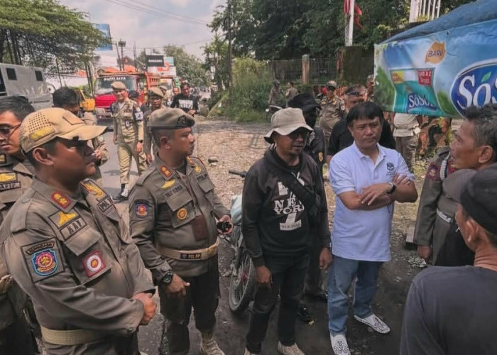 Bangunan Liar di Jalur Majalengka-Kadipaten Ditertibkan