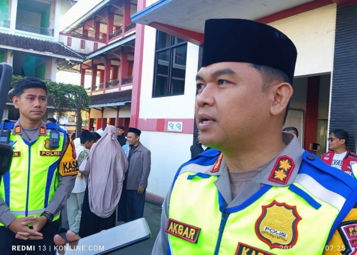 Kapolres Turun ke Lapangan: Salat Ied Warga Muhammadiyah Aman, Arus Balik Jadi Ujian Berikutnya