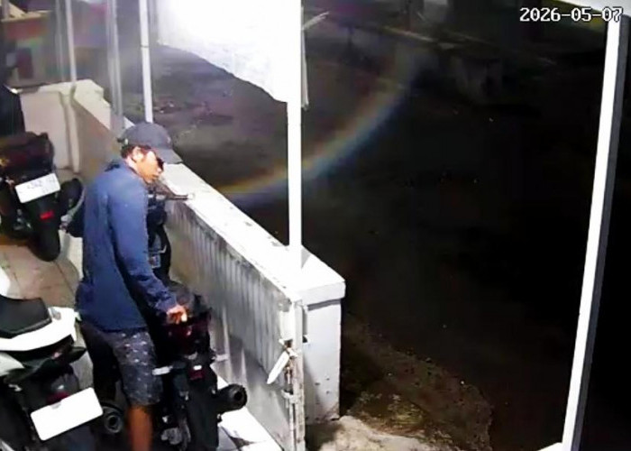 Warga Ciawigebang Resah! Dua Motor Raib Digondol Maling, Aksi Pelaku Terekam CCTV
