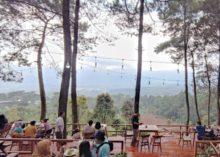 5 Rekomendasi Kafe Outdoor di Kuningan, Sensasi Seruput Kopi di Ketinggian 1.100 MDPL