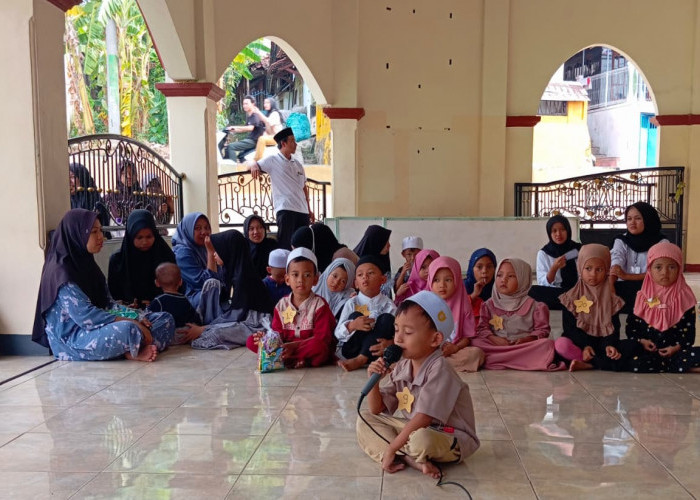 Dari Hafalan hingga Adzan, Semangat Anak-anak Buniaga Rayakan Maulid Nabi