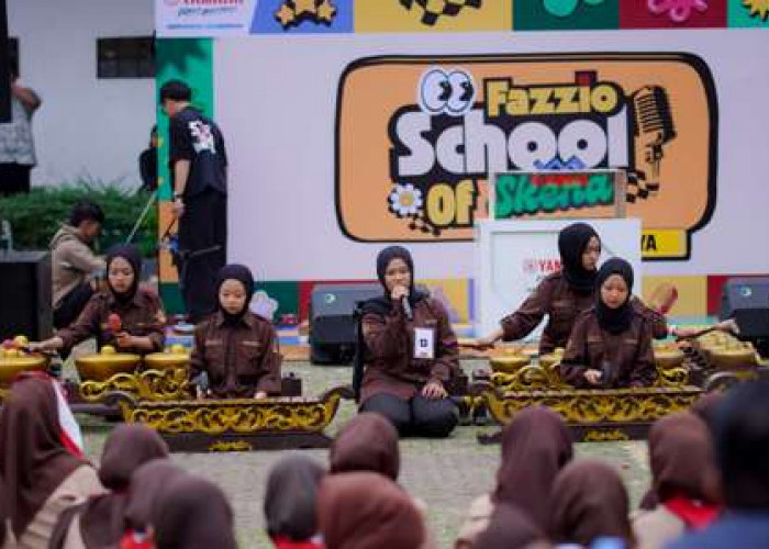 SCHOOL OF SKENA YAMAHA Kembali Hadir di Tasikmalaya, Jadi Momen Perkenalkan FAZZIO SPECIAL EDITION SUNSET BLUE