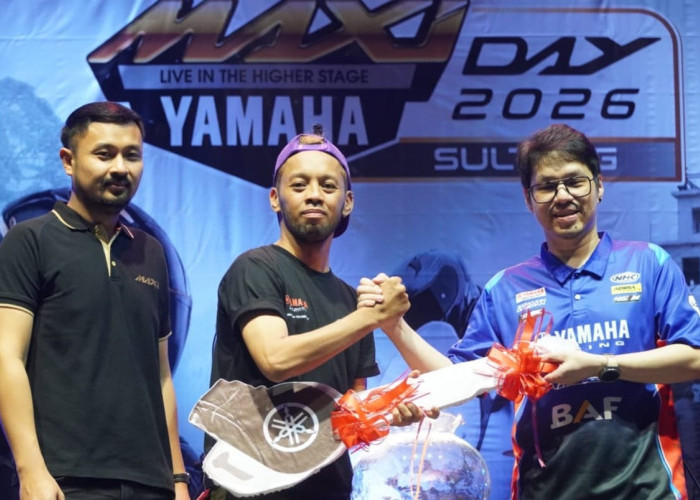 Ratusan Pengguna MAXi Yamaha Ramaikan MAXi Day 2026 di Palu, Berhadiahkan 1 Unit NMAX