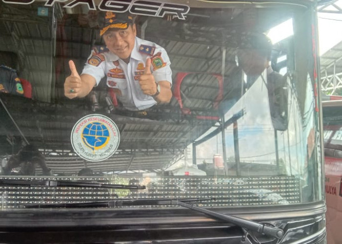 Jelang Mudik Lebaran, Bus di Kuningan ‘Disidak’ Dishub