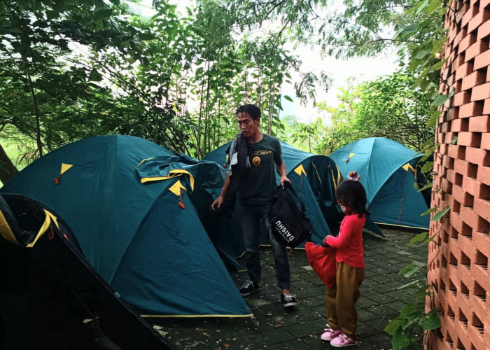 INFO MUDIK: Fasilitas Unik di Rest Area Taman Cirebon Power, Ada Tenda Keluarga dan Cukur Gratis