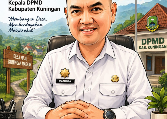 Rangga Apriatna Resmi Pimpin DPMD Kuningan, Karier Moncer dari Ajudan hingga Pejabat Eselon II