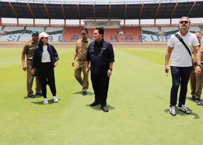 Ketua Umum PSSI dan FIFA Meninjau Stadion Si Jalak Harupat Sebagai Venue Piala Dunia U-17