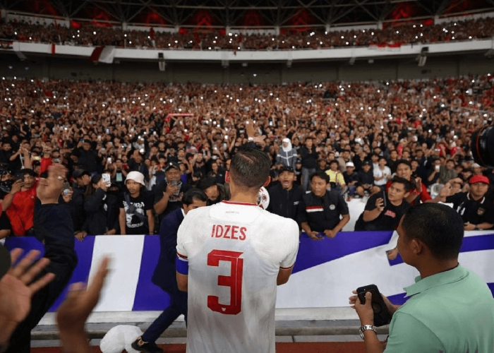 Pesan Berkelas Jay Idzes kepada Suporter Timnas Indonesia Usai Tahan Imbang Australia di Stadion GBK