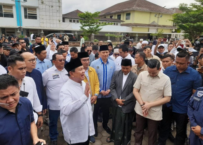 Ditemani Ridwan Kamil, Prabowo Subianto Berkunjung ke Ponpes Miftahul Huda, Uu Ruzhanul Ulum Bilang Begini