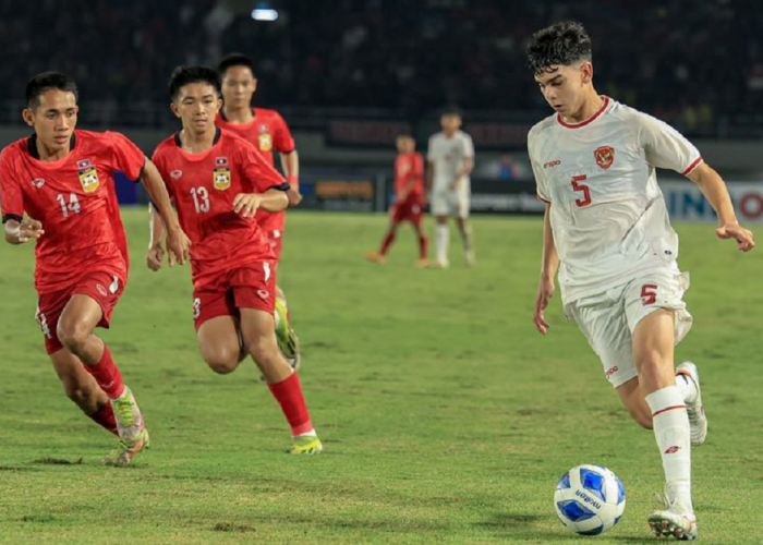 Indonesia Bermain 10 Orang, Australia U-16 Unggul Sementara Pada Babak Kedua Semifinal ASEAN CUP U-16