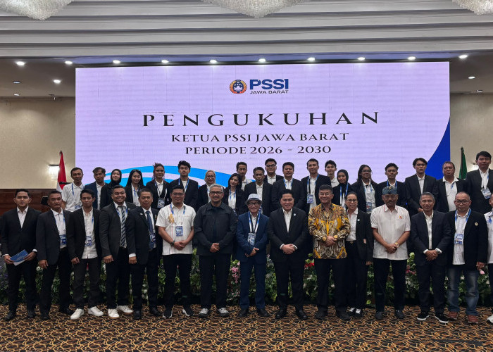 Buky Wibawa Resmi Pimpin PSSI Jabar, Presiden Proton FC Kuningan Dukung Semangat Kebersamaan