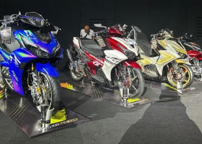 Dari Motorized sampai Emblem Emas, Puluhan Modifikasi Sukses Curi Perhatian Pengunjung Grand Final CustoMAXi