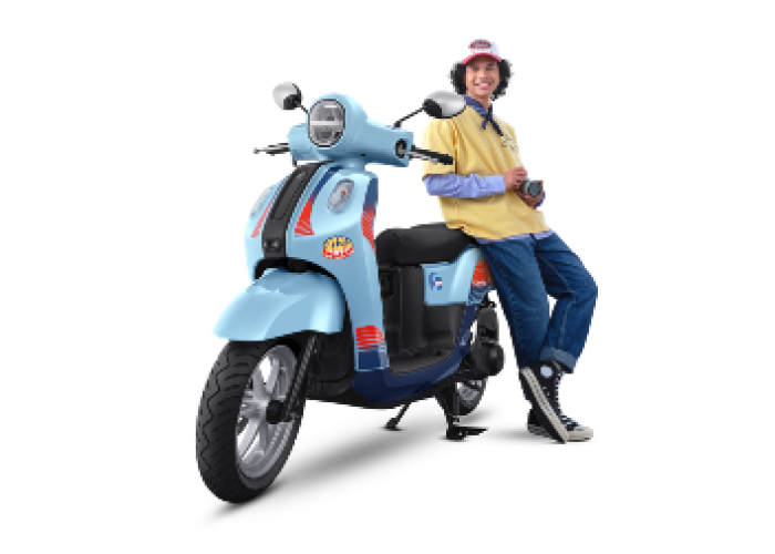 Yamaha Fazzio Hadirkan Special Edition Sunset Blue, Tampilkan Nuansa Retro Summer yang Semakin Skena
