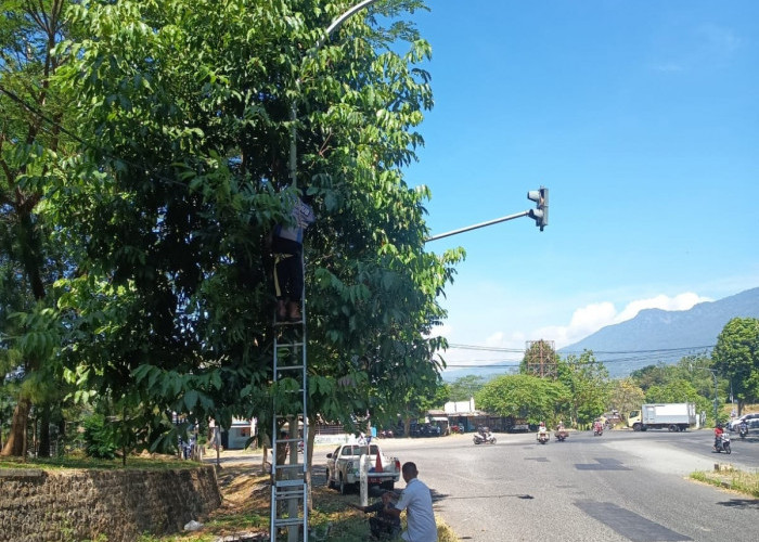 Lampu PJU Jalan Lingkar Timur Kuningan Padam, Dishub Langsung Bergerak