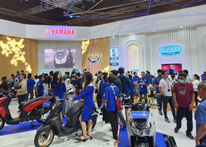 IIMS 2024: LEXi LX 155 Series Jadi Best Scooter, Kategori MAXi & Classy Yamaha Mendominasi Penjualan