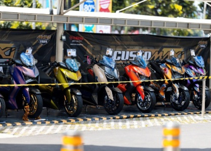 CustoMAXI 2025 Bandung, NMAX 'TURBO' dan NEO Dominasi Arena Kontes dengan Ubahan Minimalis yang Manis