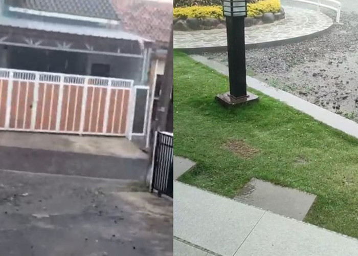 Kuningan Alami Fenomena Hujan Es, Ini Tanggapan BPBD