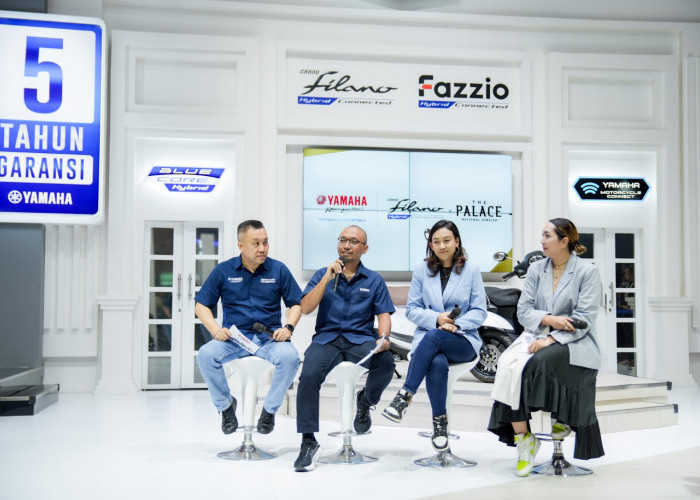 Tampilkan Scooter Stylish, Yamaha Gandeng The Palace Jeweler Hadirkan Fashion Collaboration di IMOS+ 2023