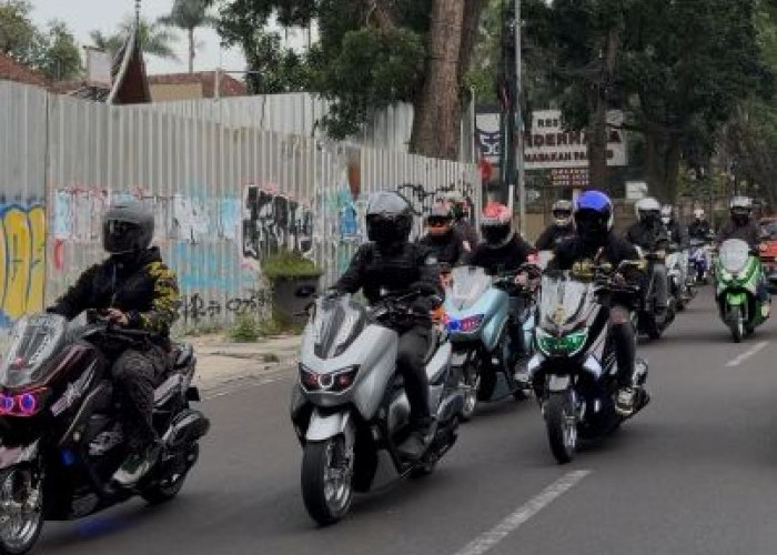 Kolaborasi Satu Dekade MAXI YAMAHA & PROSTREET, Sulap Lapangan Terbang Jadi Arena Adu Kecepatan