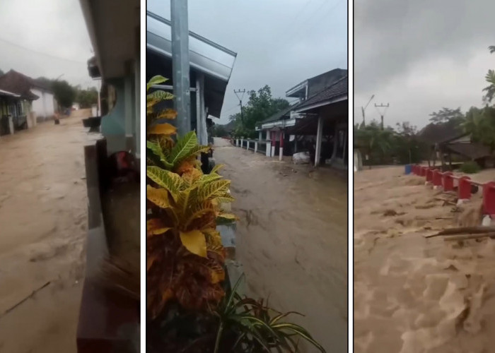 Tidak Hanya Sungai Cikaro, Sungai Cijurai Ikut Meluap