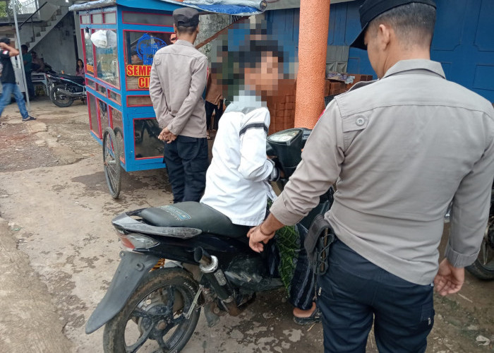 Ciptakan Ramadan Nyaman, Polsek Malausma Gelar Razia Knalpot Brong 