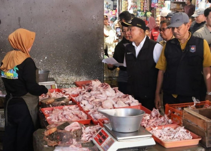 Jelang Nataru, Harga Daging Ayam dan Beras SPHP di Kuningan Naik