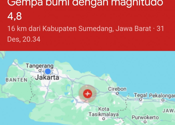 Ternyata Sumedang Termasuk Wilayah Rawan Gempa, Ada Sesar Aktif Cileunyi - Tanjungsari